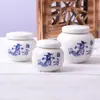 Pote de pasta Lancai pote de vedação de cerâmica garrafa Ejiao tanque de armazenamento selado de medicina tradicional chinesa tanque de armazenamento mini portátil de viagem