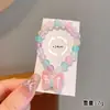 Conjunto de Colar, Anel, Brincos e Pulseira de Princesa Sereia Infantil, Joias Acessórios Fofos com Pingente de Pérola para Bebês, Atacado