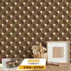 Fábrica de Origen Patrón Vintage Grano de Madera Pared Fondo del Hogar Papel Tapiz Autoadhesivo Pegatinas de Pared Papel Tapiz Decorativo para Renovación