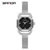 Reloj de Mujer Sanda, Reloj de Pulsera Cuadrado Octogonal Simple Vintage para Dama, Resistente al Agua, Versátil, Reloj de Cuarzo Popular en Aliexpress