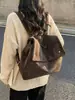 Mochila Melard retrô transfronteiriça para mulheres, nova moda 2026 mochila estudantil de grande capacidade, bolsa casual para o dia a dia