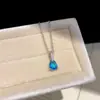 Colar pingente redondo de zircônia banhado a ouro real em camada dupla, nova corrente versátil para clavícula, joias de luxo leve de alta qualidade para atacado