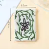 Novos Patches de Tecido Bordado de Algodão e Linho Estilo Coreano com Plantas e Flores para Roupas DIY, Acessórios de Cabelo, Acessórios de Bolsa/Acessórios de Broche