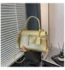 Bolsa Transversal Feminina Única Simples 2026 Nova Moda Pequena Quadrada Casual Vintage Feminina de Ombro