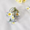 Cadena de Flores de Manzanilla Flor de Margarita Pequeña Artificial Caja de Regalo con Tocado de Flores para Hacer Guirnalda DIY Disparo de Escena