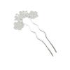 Nova chegada borboleta flor liga grampo de cabelo ferro faça você mesmo antigo hanfu headwear borda grampo de cabelo eletroforese chapeamento acessórios sete sábios joias