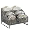Estante de Almacenamiento para Condimentos para Encimera de Cocina del Hogar, Organizador Multicapa de Gran Capacidad para Condimentos y Salsas