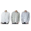 Camisa de Manga Larga para Hombre de Otoño Simple Casual Versátil de Botones Nostálgica Retro Nuevo Estilo Chino Color Sólido Estilo de la República de China