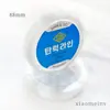 Pulseira com Pingente Estilo Cristal Transparente Coreano Cordão Elástico Transparente Importado Corda Resistente ao Desgaste Acessórios para Montagem de Pulseiras DIY
