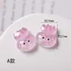 Decoraciones de concha de estrella de mar facetada transparente con pegamento en crema hechas a mano, pinzas para el cabello, fundas para teléfonos, imanes para refrigerador, accesorios de resina