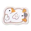 Alfombra de felpa antideslizante de imitación cachemir con diseño de dibujos animados transfronterizo para habitación infantil, felpudo absorbente y aislante térmico para entrada de baño en casa