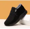 Venta al por mayor de fábrica Botas de nieve impermeables de invierno para mujer con felpa, Zapatos de algodón para mediana edad y ancianos, Botas cálidas engrosadas, Zapatos de madre