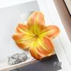 Guirnalda de Flor de Lirio Hemerocallis Tocado Paquete de Material para Pasador Conjunto para Salón de Bodas Pared de Flores Arreglo Floral Adornos para Fotografía