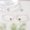 Pulsera de jade hetiano de ágata blanca natural, pulsera de jade femenina, regalo para estudiantes, nuevo diseño de nicho de estilo antiguo chino.