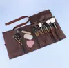 Brocha de Maquillaje Pelo Animal Set Completo de 16 Brochas Pelo Suave Polvo Suelto Rubor Sombra de Ojos Corrector Set Completo de Brochas de Maquillaje