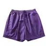 Pantalones cortos funcionales de verano, finos, sueltos y sencillos para deportes al aire libre, de secado rápido, para hombres y mujeres, pantalones de playa de cuatro puntos