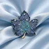 Recientemente Más Vendidos Broches Creativos de Lujo Ligero al por Mayor Accesorios de Ramillete de Insectos de Gama Alta Broches de Flor de Cristal Vegetal de Temporada