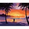 Dropshipping Transfronterizo DIY Pintura al Óleo Digital Serie Paisaje Global Shopify Eby Amazon Wis