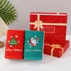 Caja de regalo de Navidad toalla al por mayor algodón puro bordado toalla de regalo navideño transfronterizo Navidad cocina toalla de mano personalización