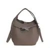 Bolsas para Mulheres Nova Moda Coreana Nicho Trendy Texturizada Bolsa Balde de Mão Casual de Alto Nível para o Dia a Dia Bolsa Transversal