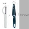 [Una gran cantidad de puntos] Agitar el sonido de cuchillo pelador cuchillo de afeitar cuchillo pelador de cocina cuchillo de fruta multifuncional pelador de patatas regalo