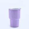 Novo copo de carro mini de aço inoxidável 304 transfronteiriço 3oz copo de café com canudo italiano mini copo térmico para bebidas frias
