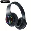 Fone de ouvido de venda quente transfronteiriço fone de ouvido Bluetooth emissor de luz fone de ouvido subwoofer sem fio com tudo incluído bateria de longa duração
