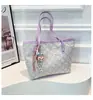 Bolsos para Mujer, Lujo Ligero, Nueva Moda, Bolso de Hombro Retro, Sencillo para Mujer, Estilo Occidental, Bolso Tote Portátil Versátil para Viajes y Salidas