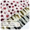 En Stock 100g Cuadros de Burbujas Grandes Estampado de Gasa Primavera y Verano Camisa de Vestir para Mujer Pañuelo para la Cabeza Tela para Niños