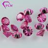 Rubí Artificial Wuzhou 6mm Corindón Rojo Piedra Suelta Juego de Cera para Joyería con Piedra Rojo Rosa No. 3 Corindón al por mayor