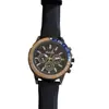 Reloj Juvenil de Tres Agujas con Esfera Grande para Hombres, Estudiantes de Secundaria, Informal Tendencia Estilo Hong Kong Reloj de Pulsera para Estudiantes Universitarios, Calendario Cuarzo