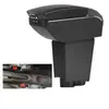 Adecuado para la versión sudamericana del coche FIAT 500 de 2011, caja de reposabrazos, accesorios de modificación de reposabrazos central, almacenamiento