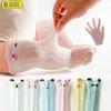 Calcetines antimosquitos para bebé, calcetines para niño, calcetines de verano finos de malla transpirable, unisex, hasta la rodilla, calcetines para niño