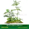 Série Paisagem de Expressão Idiomática de Quatro CaracteresCombinação de Plantas Verdes Artificiais para Paisagismo Decoração de Vitrine Interna