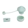 Accesorios Periféricos para Vaso Stanley Ice Bully Transfronterizos Tapón de Tetera de Silicona Tapón de Champiñón Tapa de Popote Anti-derrame Lateral Tapón de Popote