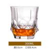 Copa de vino de whisky, copa de vino extranjero, copa de cristal, estilo nórdico clásico, juego de vino de alta gama para el hogar