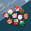 Serie de Carnaval Navideño Infantil de Dibujos Animados Pegamento de Crema para Manualidades Funda Casera para Teléfono Móvil Pasador Diadema Joyería Accesorios de Resina