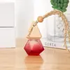 Pendente de carro de cor, frasco de perfume, pingente de espelho retrovisor para carro, frasco de vidro para aromaterapia com perfume, frasco para aromaterapia com óleo essencial para ambiente interno