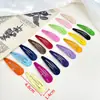 Clip ovalado de 4.8*1.4cm pinza para el pelo pinza BB accesorios para el pelo hechos a mano DIY patrón de animal multicolor gotas de agua