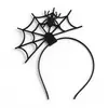 Faixa de Cabelo de Halloween Teia de Aranha Engraçada para Mulheres Novo Estilo 2026 Faixa de Cabelo Atmosférica Acessórios de Cabelo Acessórios de Presilha de Cabelo para Festival