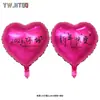 Cuenta Regresiva Feliz Año Nuevo 2026 Globos de Corazón de 18 pulgadas Día de Año Nuevo Año del Caballo Influencer de Internet Día de San Valentín Globos Venta al por Mayor