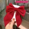 Nuevo Tocados de Moño Rojo Pasador para Niños Pasador para el Cabello de Niñas Popular Pinza Grande para el Trasero Accesorios para el Cabello de Niñas