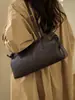 Bolso de Axila Estilo Coreano Primavera 2026 Nuevo para Mujer, Estilo Simple, Gran Capacidad, Bolso de Mano con Lazo, Bolso Tote de Hombro