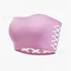 Estilo Europeo y Americano ROPA INTERIOR Nueva Sexy Sin Tirantes Alta Elasticidad Cómodo Deportivo Yoga Banda sin Tirantes
