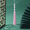 Tassel Lírio do Vale Estilo Chinês Tassel Antigo Marcador de Página Artesanal Acessórios Caixa de Presente de Casamento Embalagem de Convite Pequeno Tassel