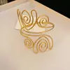 Pulsera Irregular Cóncava Transfronteriza Europea y Americana Estilo Frío Nicho Pulsera Moda Lujo Ligero Pulsera de Gama Alta para Mujer