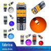 Luz Indicadora de Largura LED para Carro T10 3030 15SMD Luz Indicadora de Alto Brilho Luz de Estacionamento W5W Leitura Luz de Placa
