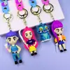 Chaveiro Pingente de Menina Caçadora de Kpop Transfronteiriço Desenho Animado Animação Bonita Acessórios para Mochila Escolar Estudante Venda por Atacado