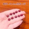 Grânulos de Balde de Areia Roxo Dourado de Alto Conteúdo Natural, Grânulos Soltos Estilo Vintage para Pulseira DIY, Acessórios de Grânulos Tambor com Padrão de Cinábrio com Furos Verticais e Horizontais