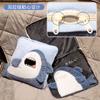 Almohada Colcha Doble Uso Dos en Uno Cuatro Estaciones Universal para Coche Plegable Almohada Manta para Siesta en Sofá Manta Almohada para Coche